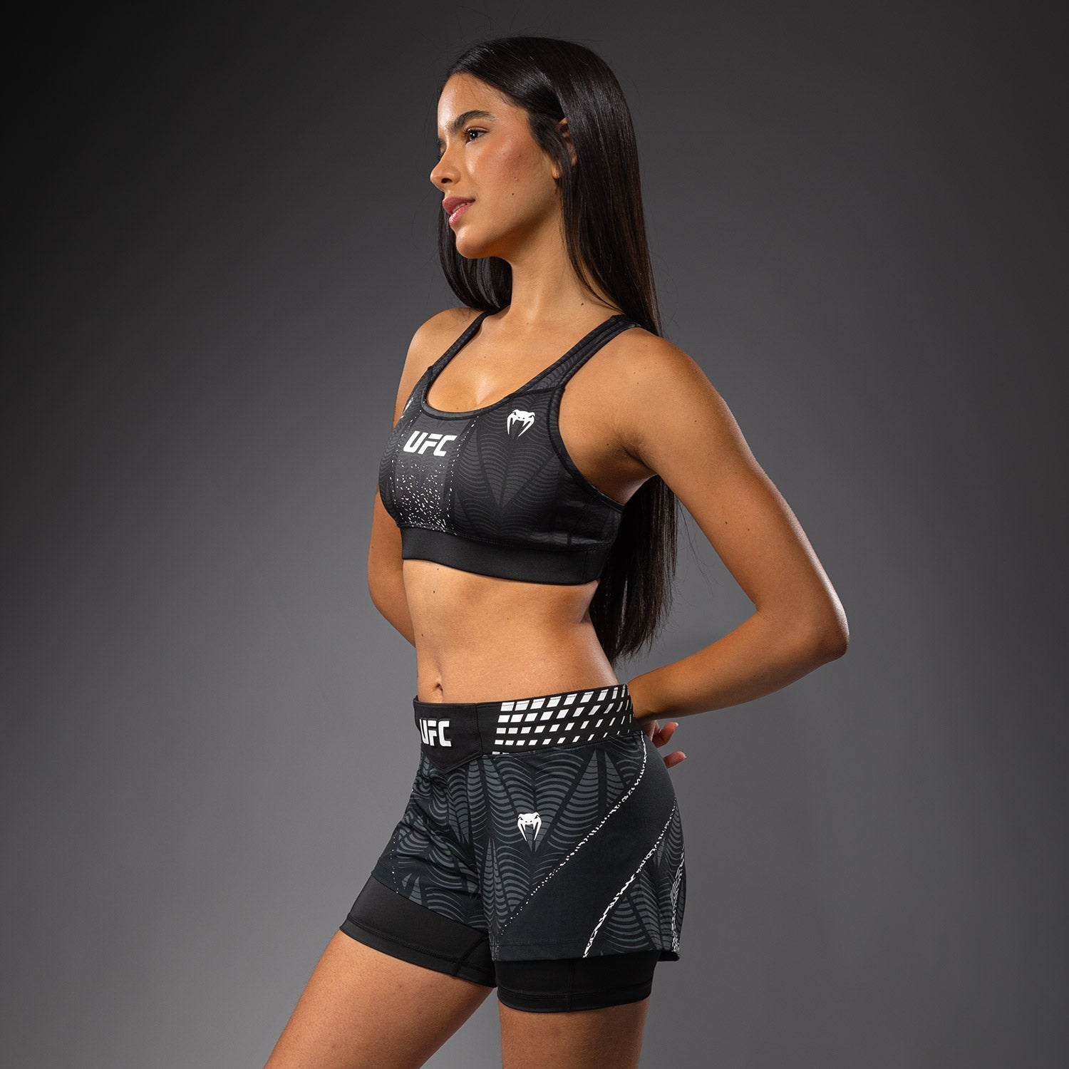 Dámská sportovní podprsenka UFC Zenith by Venum Authentic Fight Night Černá