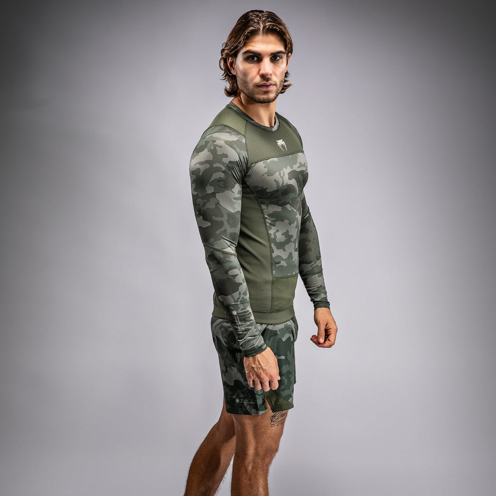 Pánský termo top s dlouhým rukávem Venum G-Fit Air - Army Camo