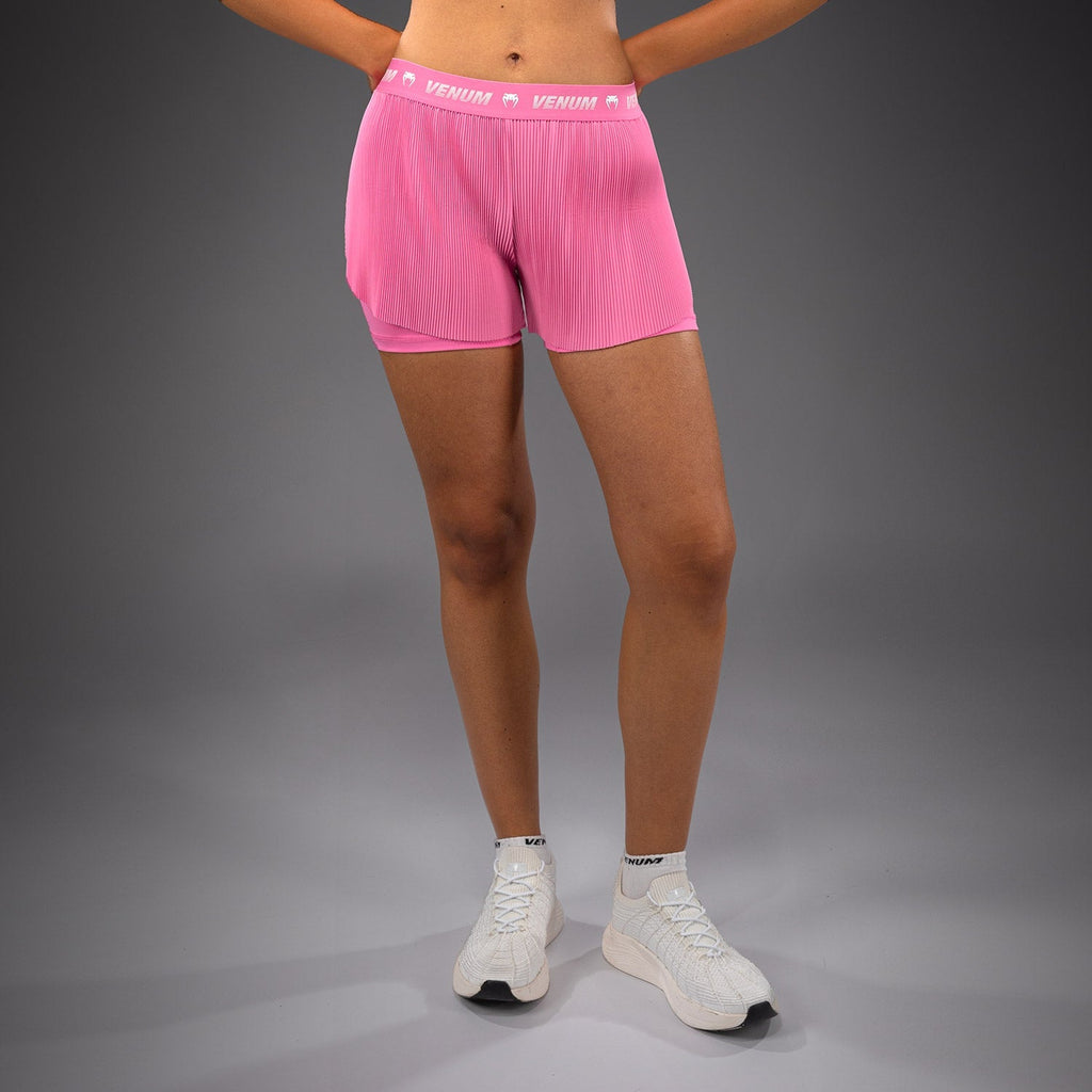 Dámské tréninkové šortky Venum Flowfit - Candy Pink