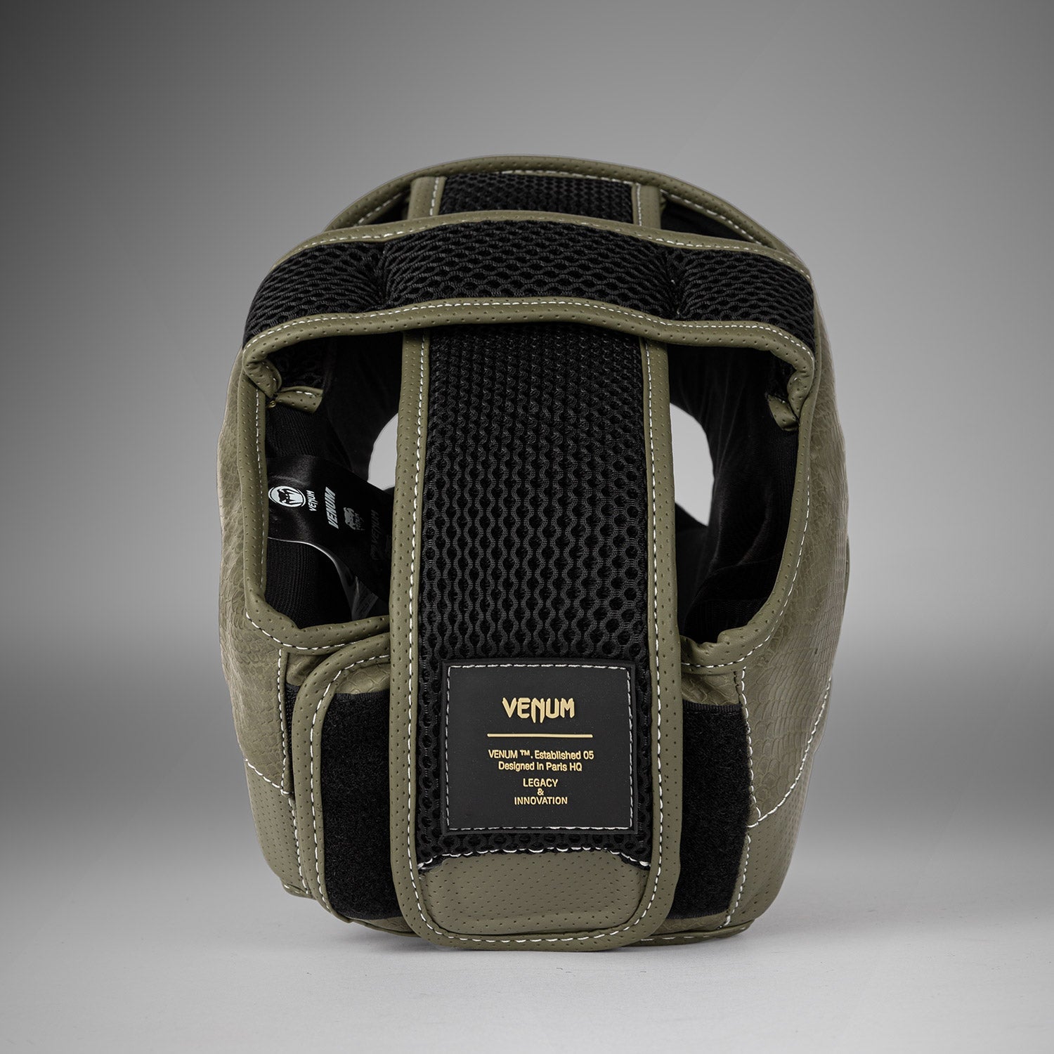 Venum Impact Evo Scales Headgear - Army Green