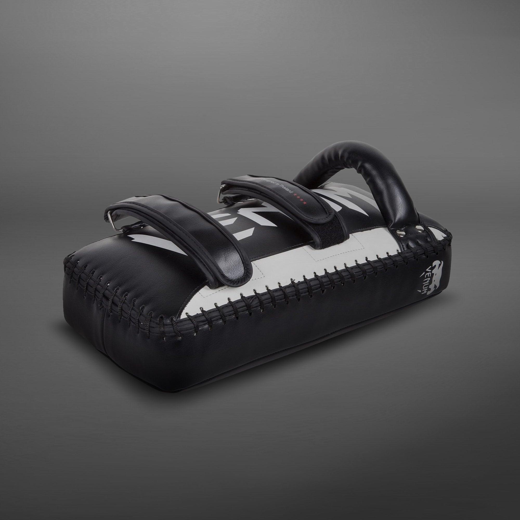 Venum "Giant" Kick Pady - Černá/Ledová (Pár)