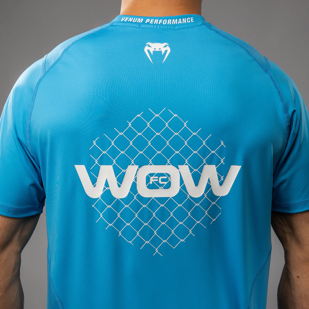 Venum x WOW FC Dry-Tech Tričko - Pacifická modrá