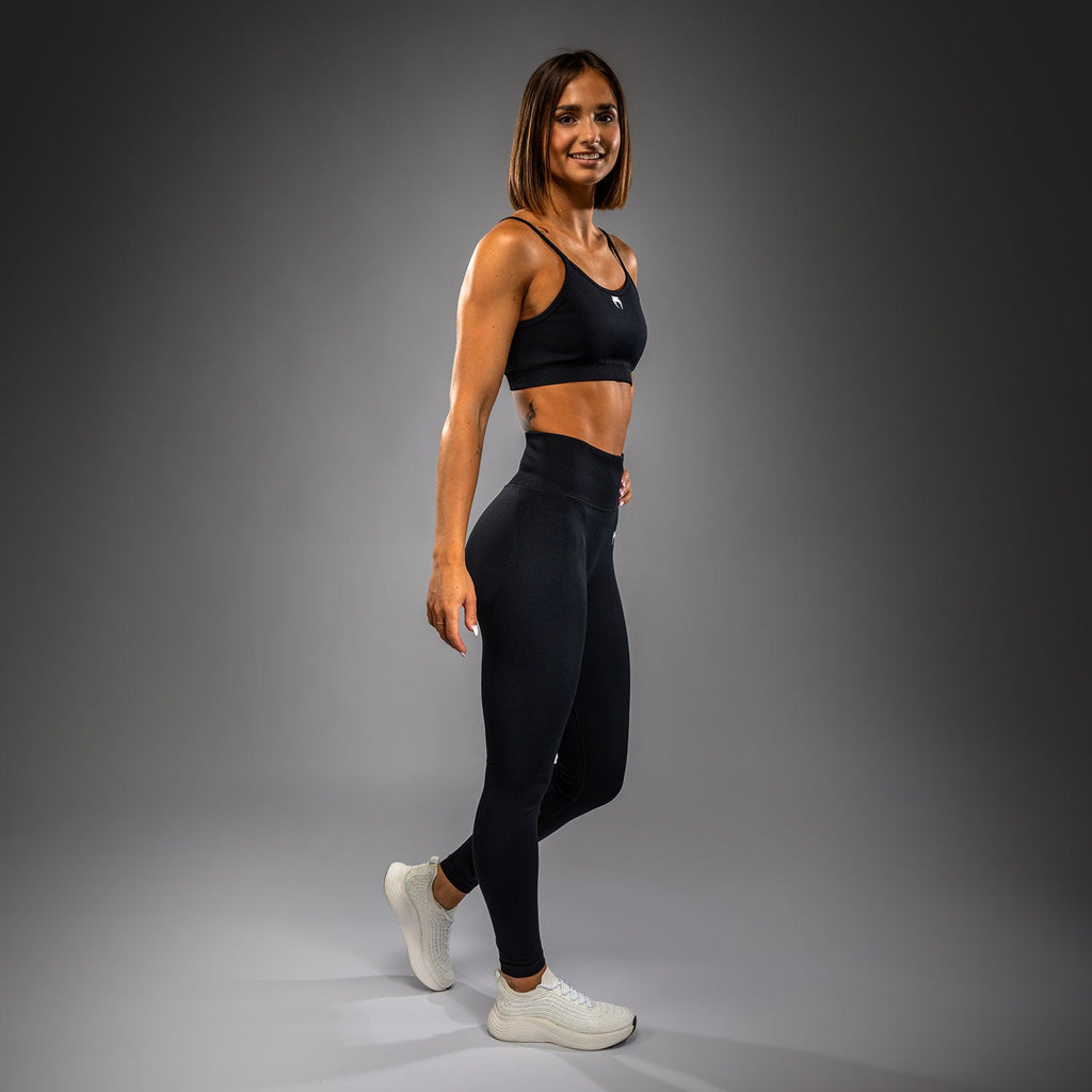 Venum Sculpt Dámská sportovní podprsenka - černá/bílá