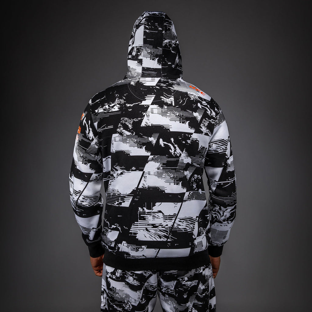 Pánská bílá autentická mikina s kapucí UFC Zenith by Venum Authentic Fight Week