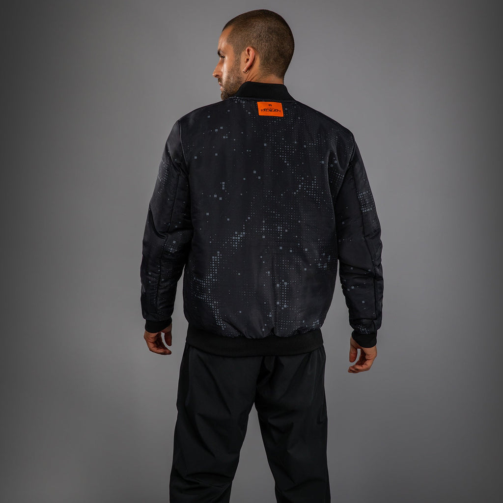 Venum Eclipse Bomber Jacket - Černá/Slonová kost