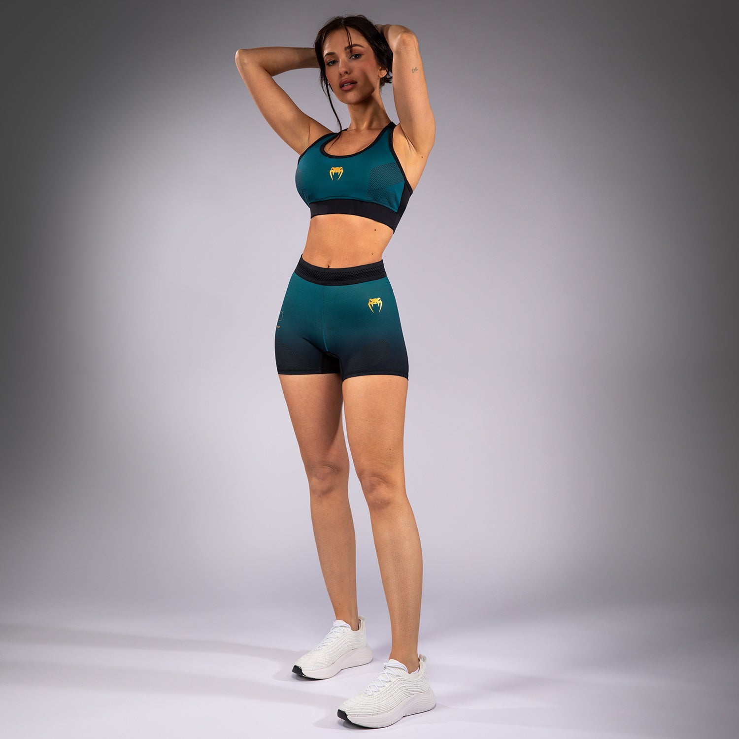 Venum Tactical XT Vale Tudo Kraťasy - Černá/Lesní Zelená