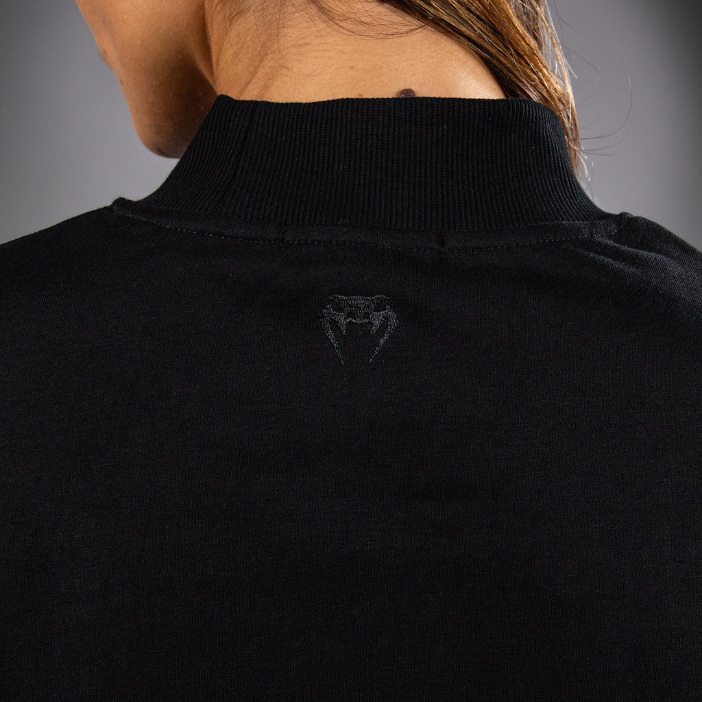 Venum Pulse Dámská Crop Mikina - Černá/Bílá