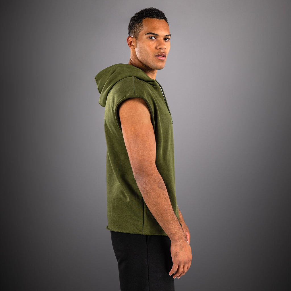 Venum Divide Mikina bez rukávů - Vojenská zelená