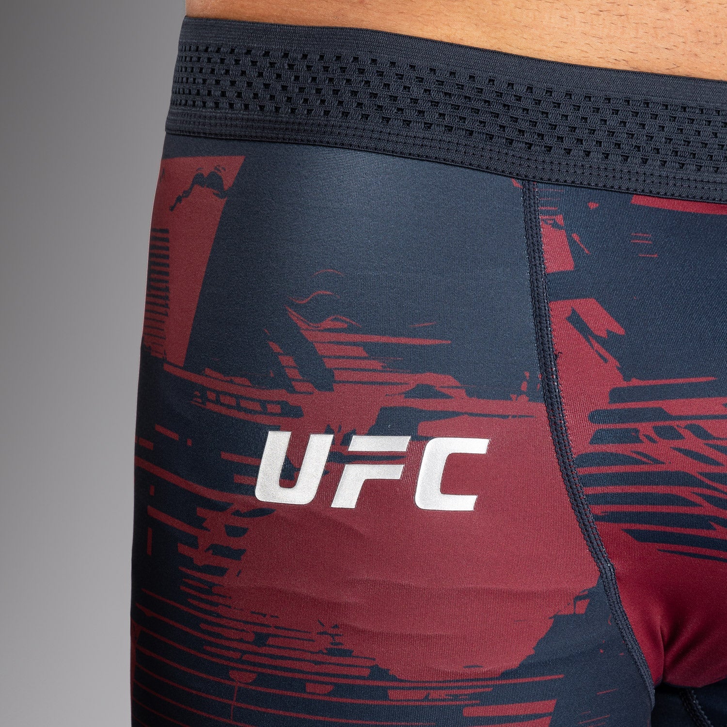 Pánské kraťasy UFC Zenith by Venum Burgundy Authentic Fight Week Performance Vale Tudo Short