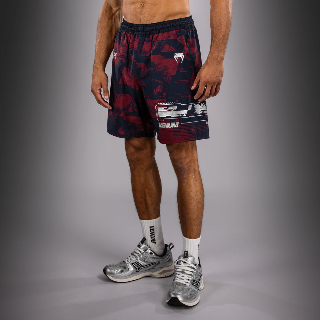 Pánské kraťasy UFC Zenith by Venum Burgundy Authentic Fight Week Performance Short