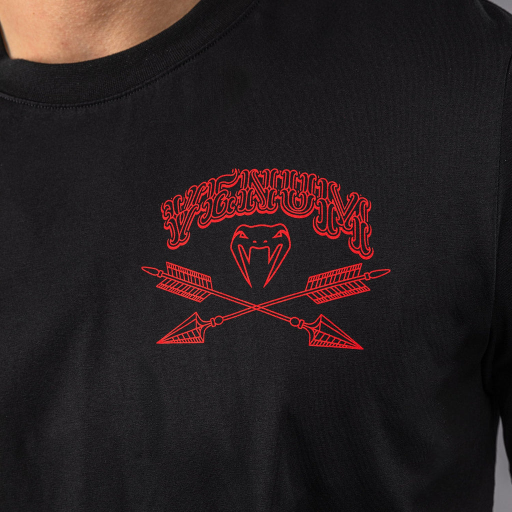 Venum Wolf Atak Tričko - Černá/Červená