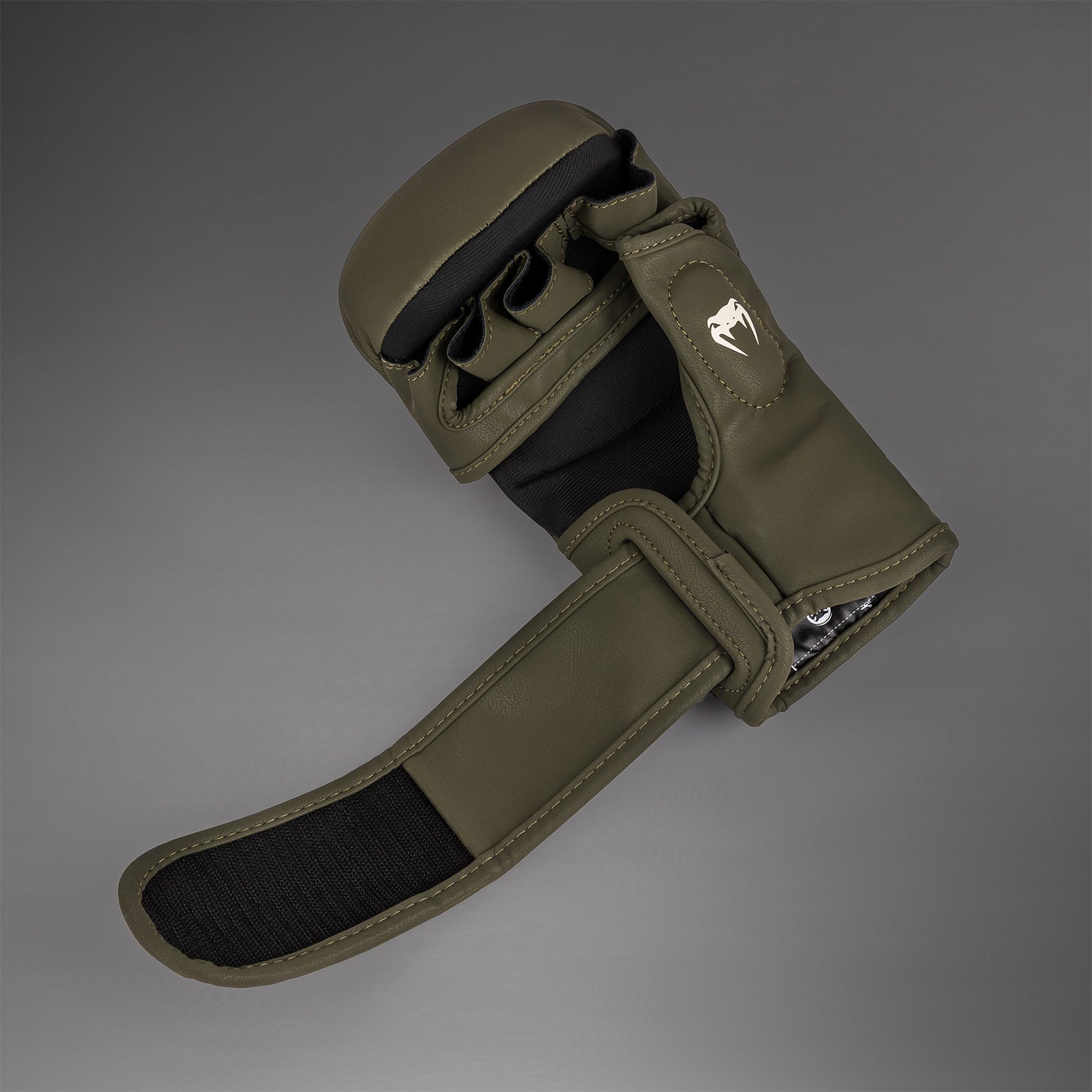 Venum Serpenti Sparring Gloves - Khaki/Bronze/Ivory