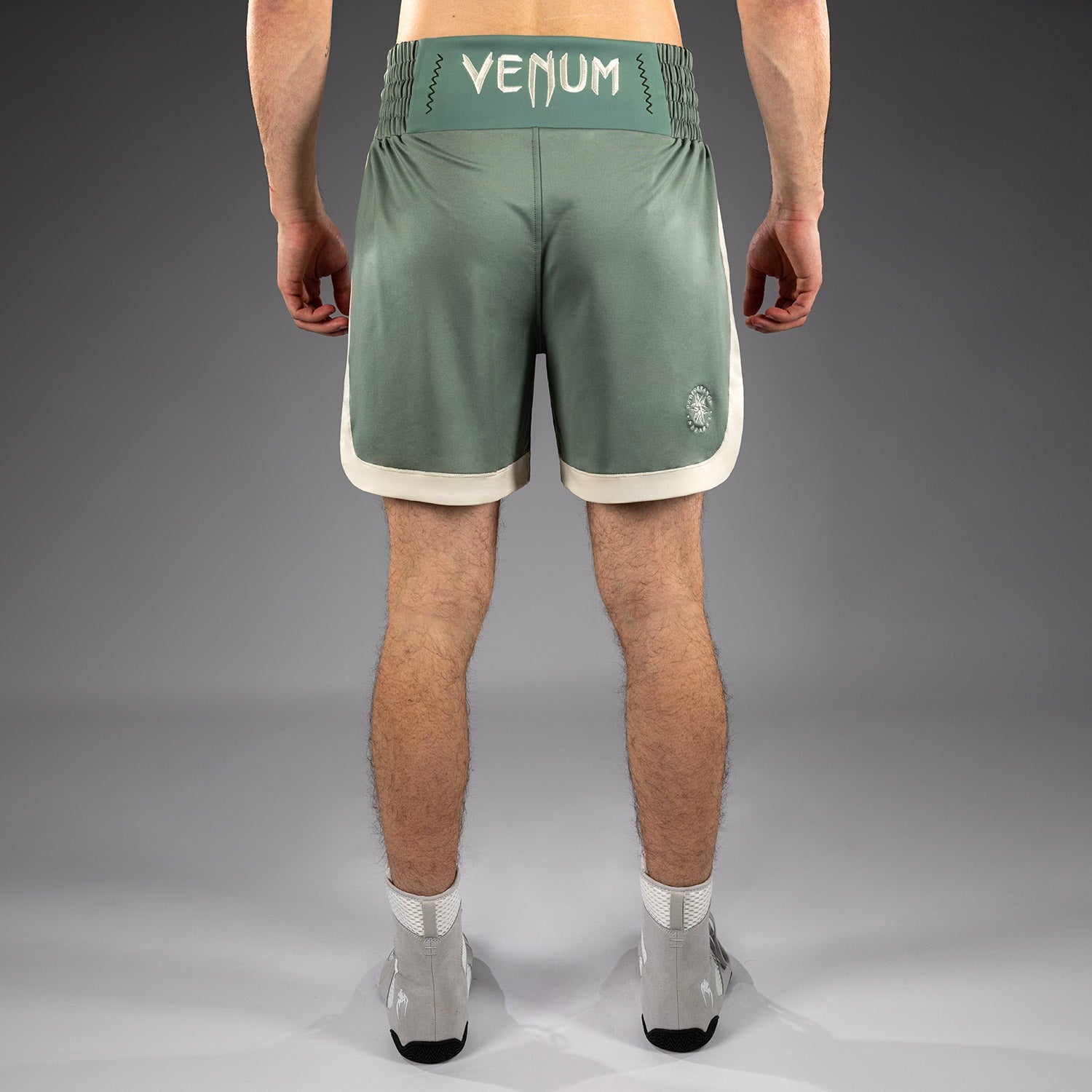 Venum Classic Boxing Shorts - Aqua Green/Ivory