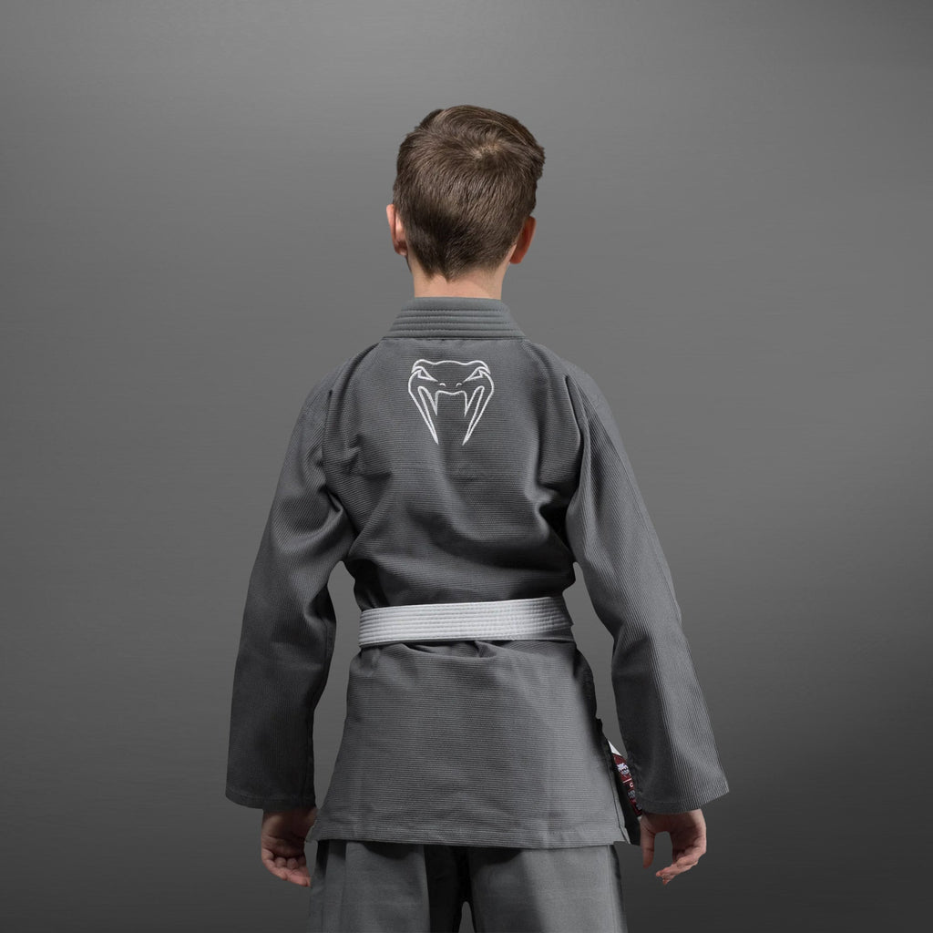 Venum Contender Kids BJJ Gi (Free white belt included) - Grey