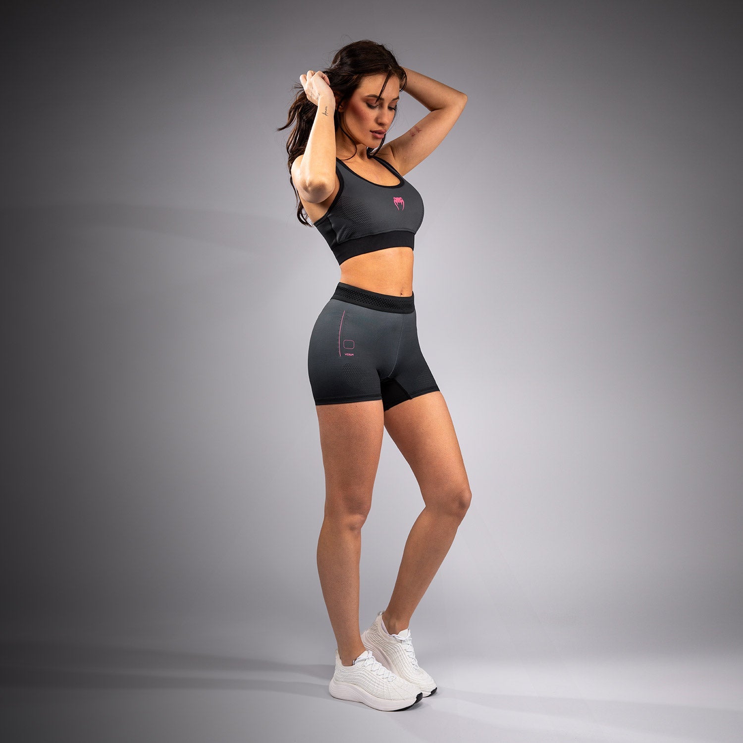 Venum Tactical XT Vale Tudo Kraťasy - Černá/Storm Grey