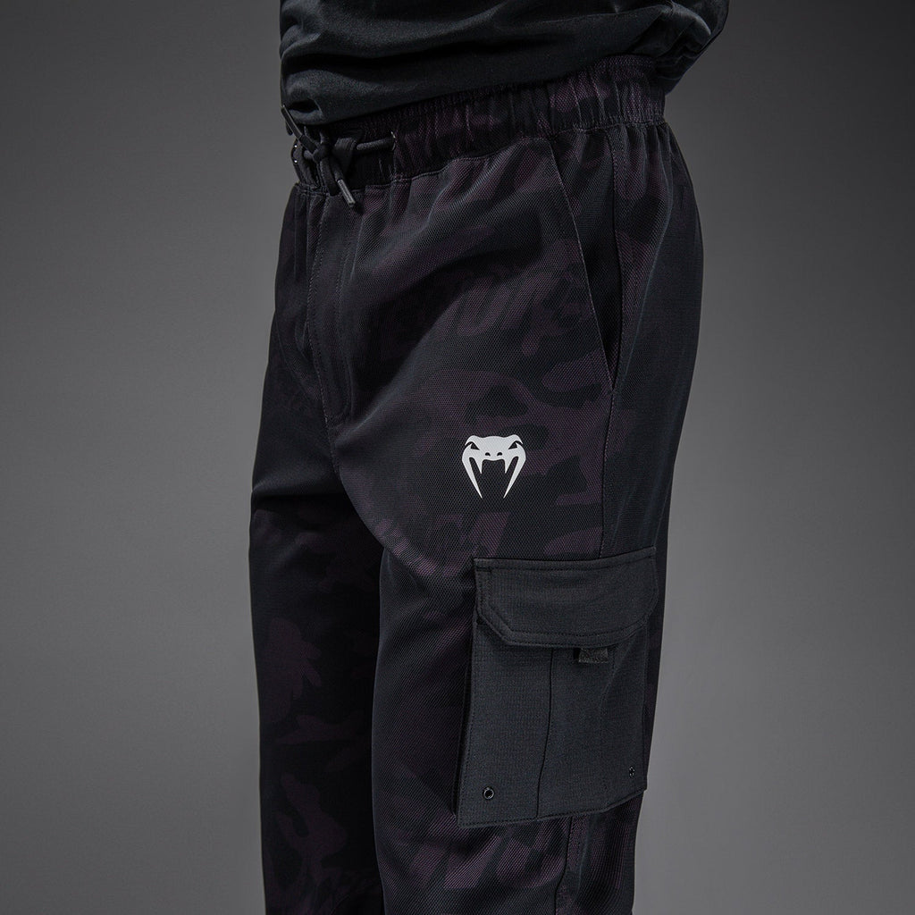 Venum Trooper Pánské tepláky - Černá/Fialová