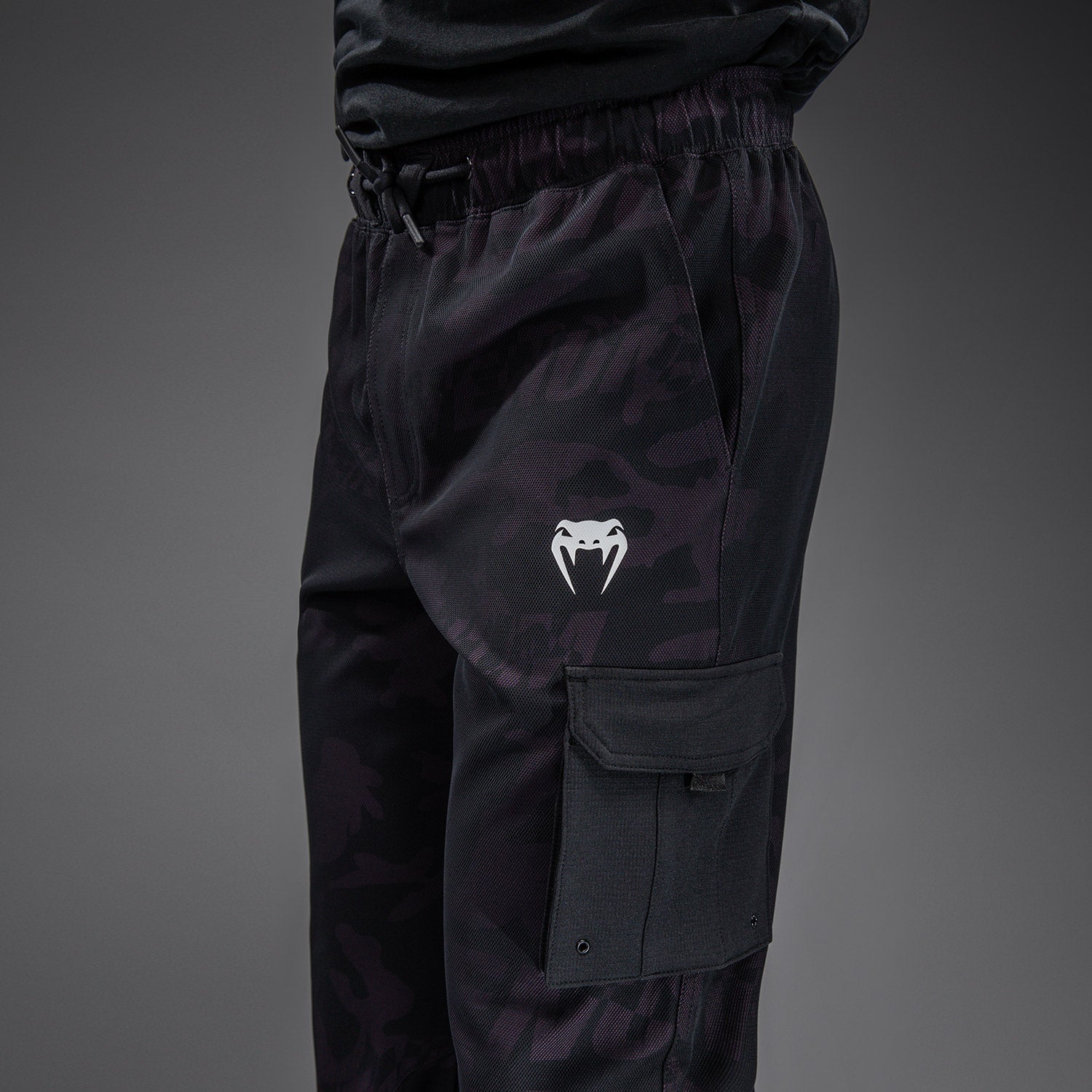 Venum Trooper Pánské tepláky - Černá/Fialová