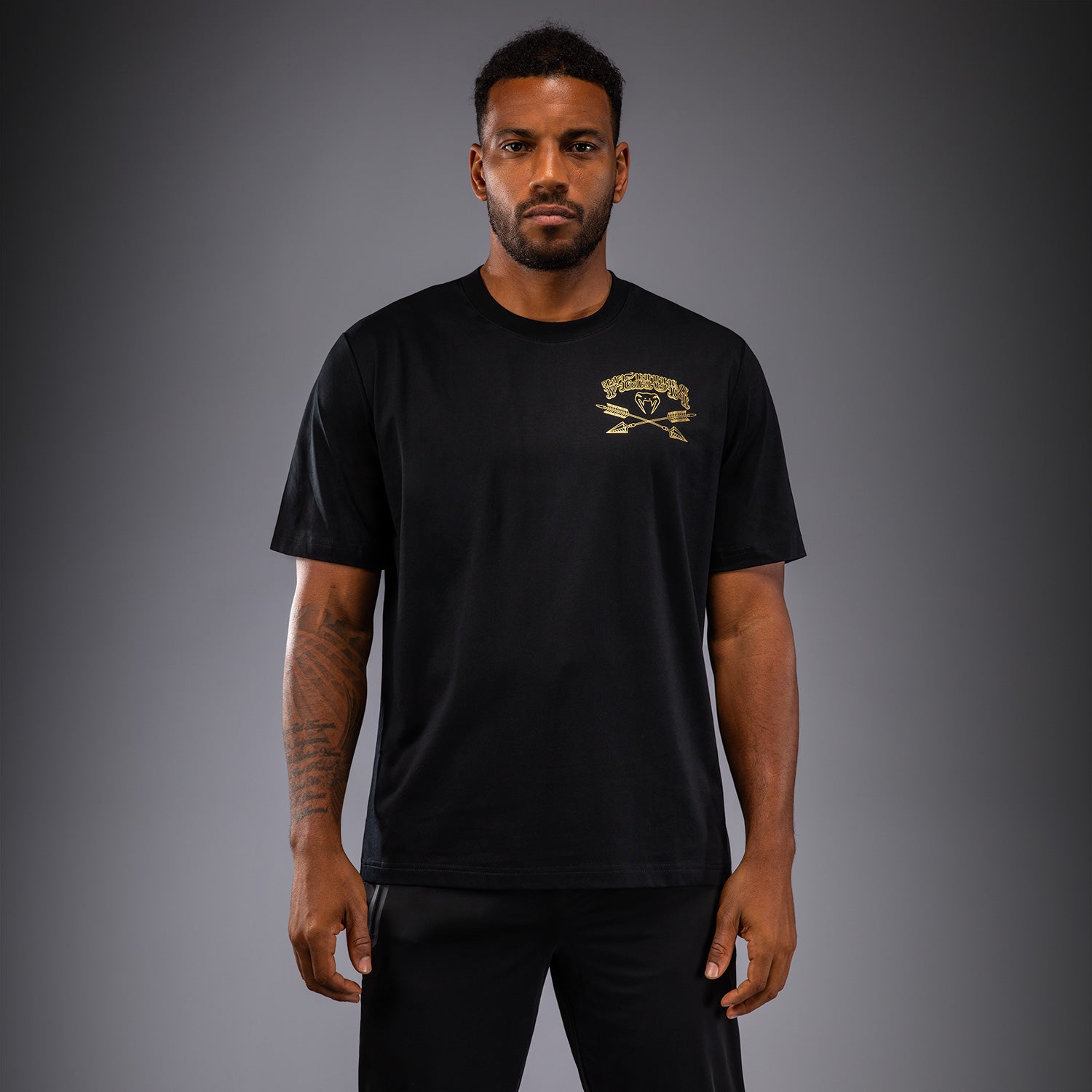 Venum Wolf Atak Tričko - Černá/Šedá