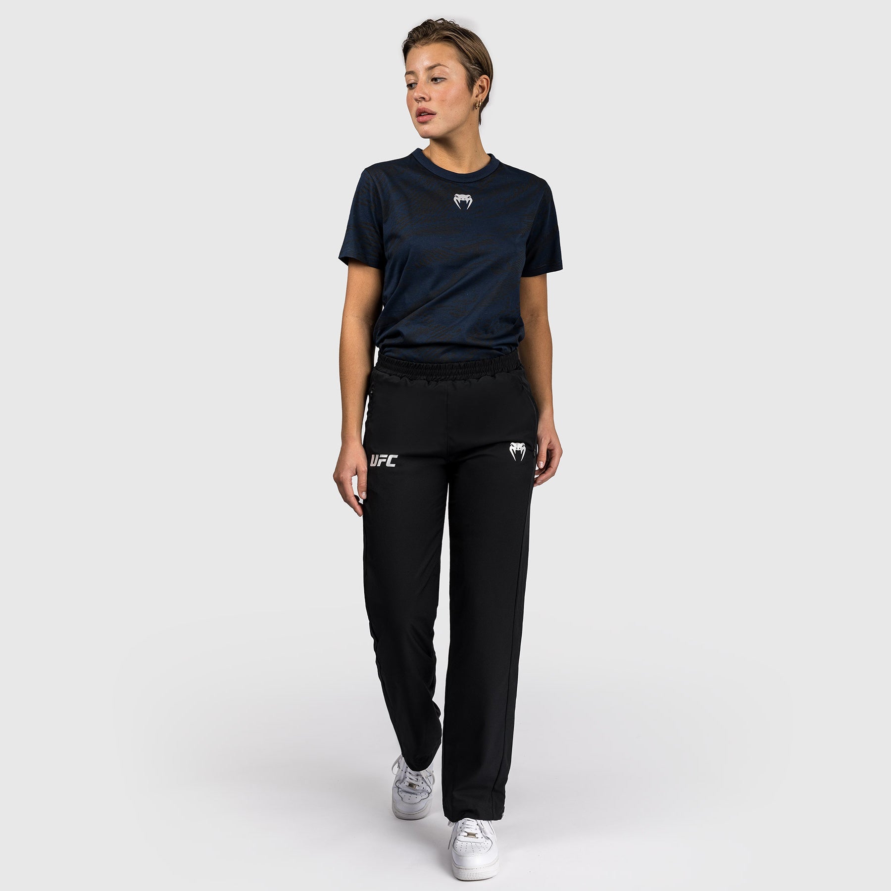 UFC Fusion by Venum Dámské kalhoty s rovným střihem Fight Week - Černá