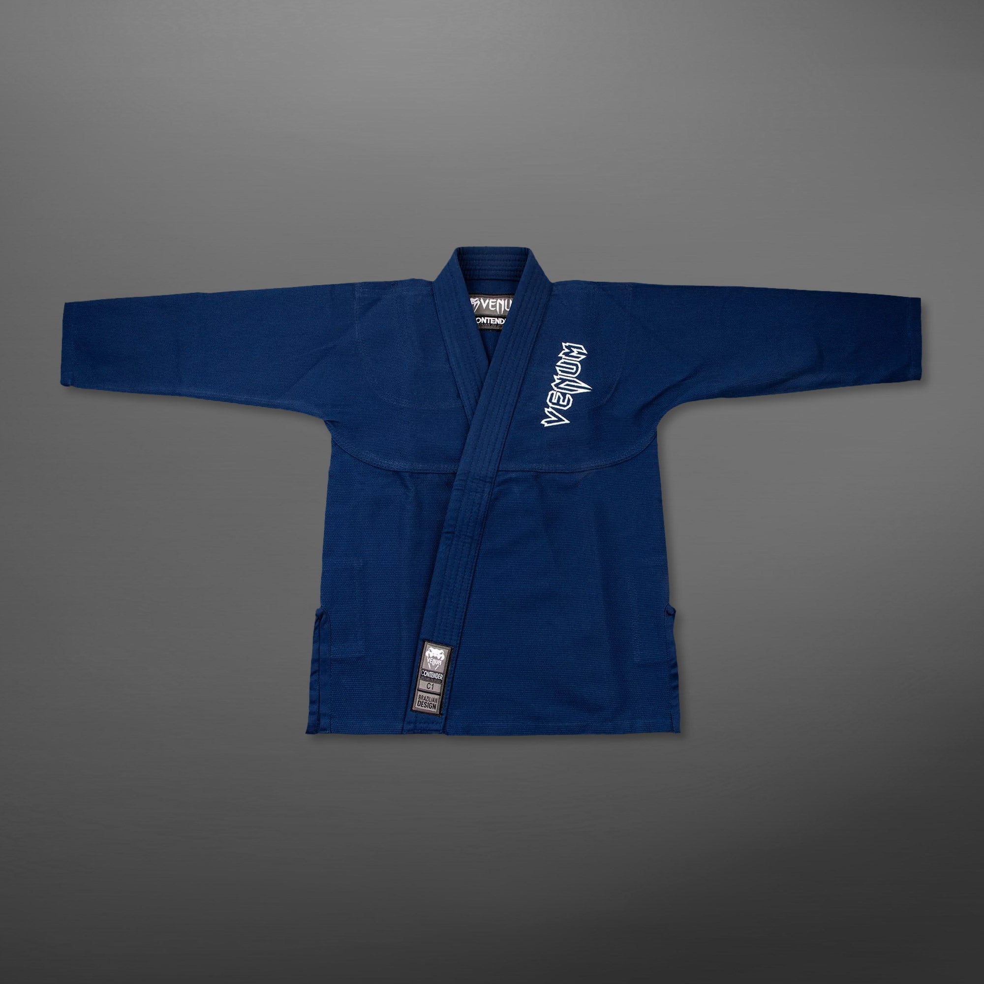 Venum Contender Kids BJJ Gi (s bílým páskem zdarma) - tmavě modrá