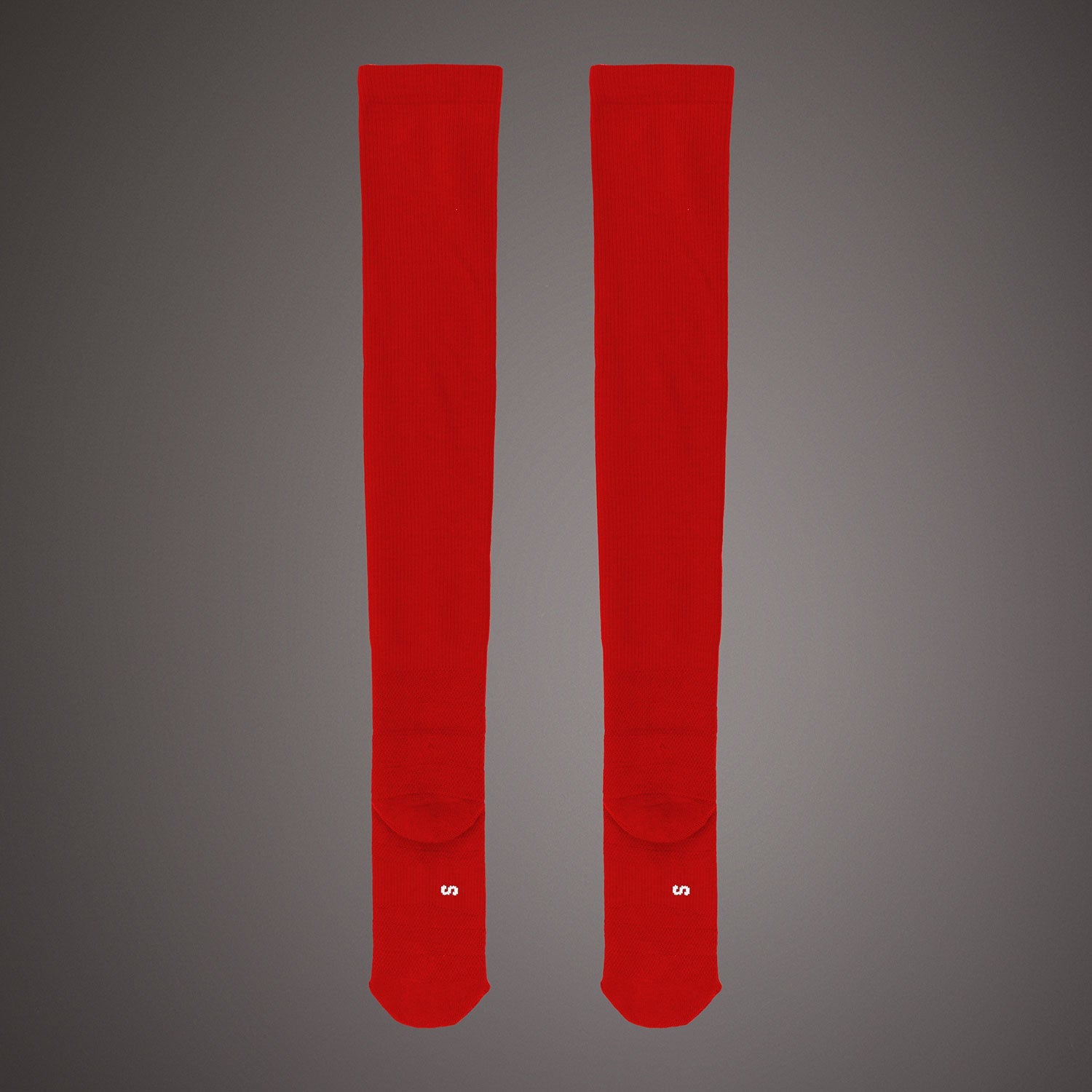 Dlouhé ponožky Venum Elite Performance - červená/bílá