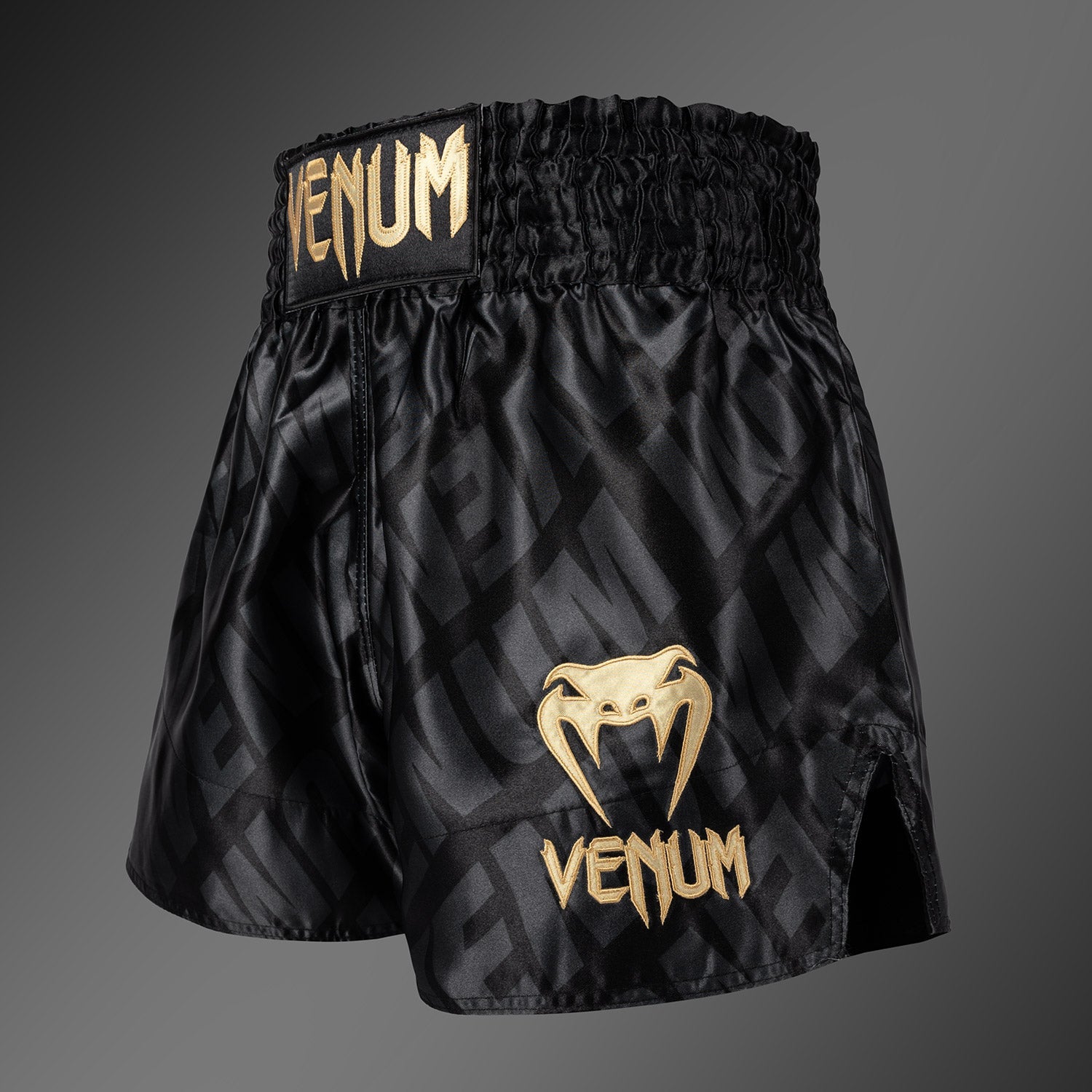 Venum Contender XT Muay Thai Šortky – Černá/Zlatá