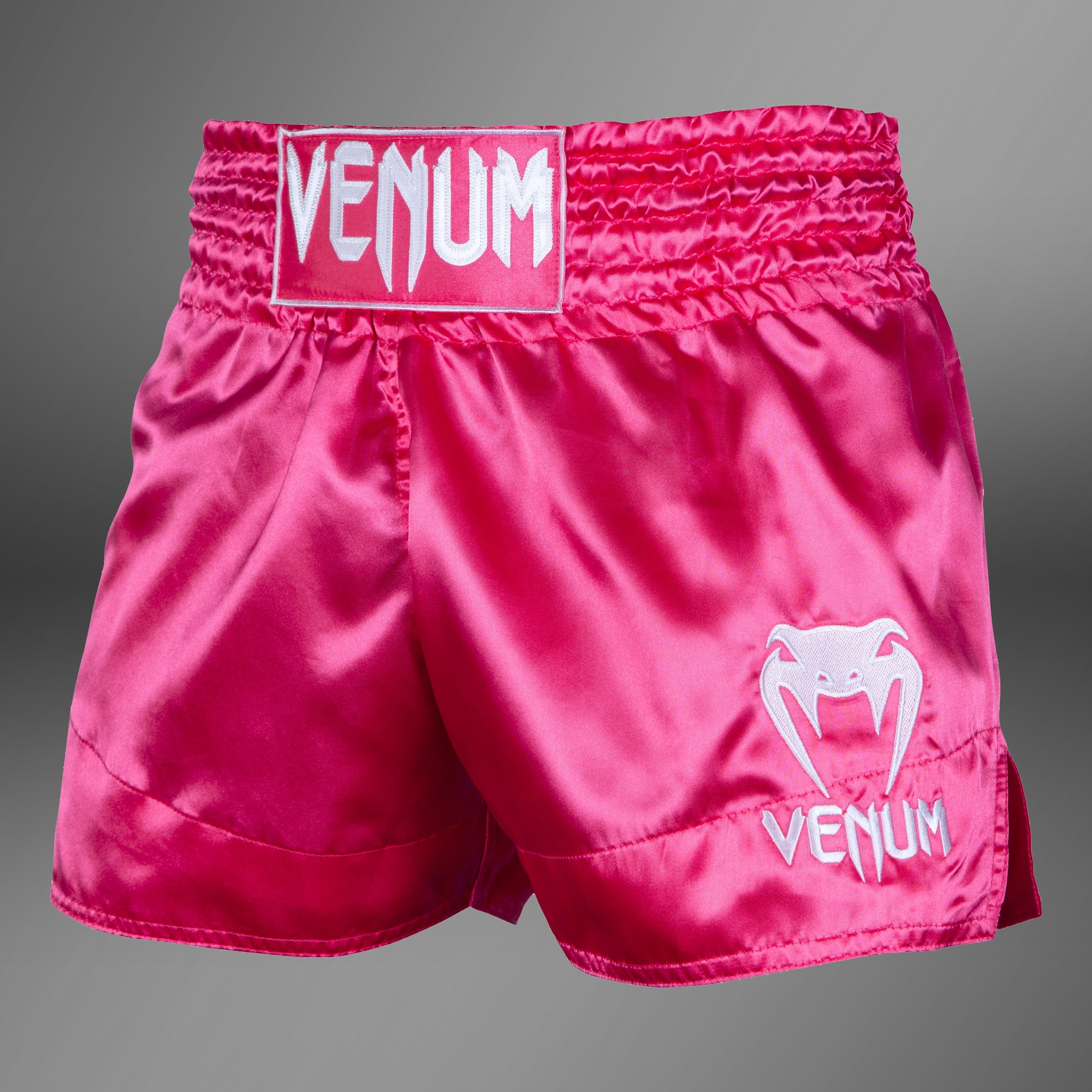 Venum Classic Muay Thai Short - Růžová/Bílá