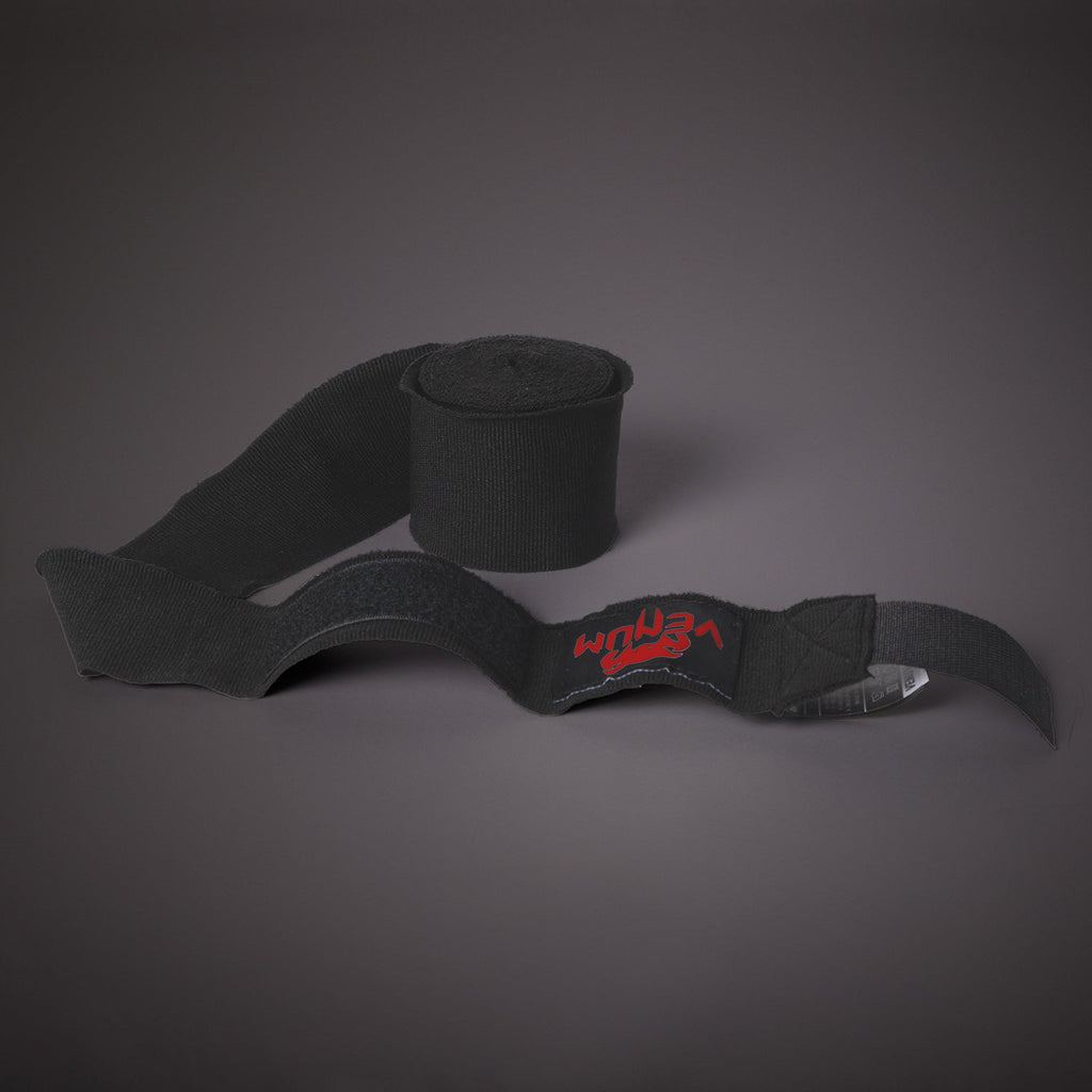 Venum Kontact boxerské bandáže - černo/červená - 2,5 m