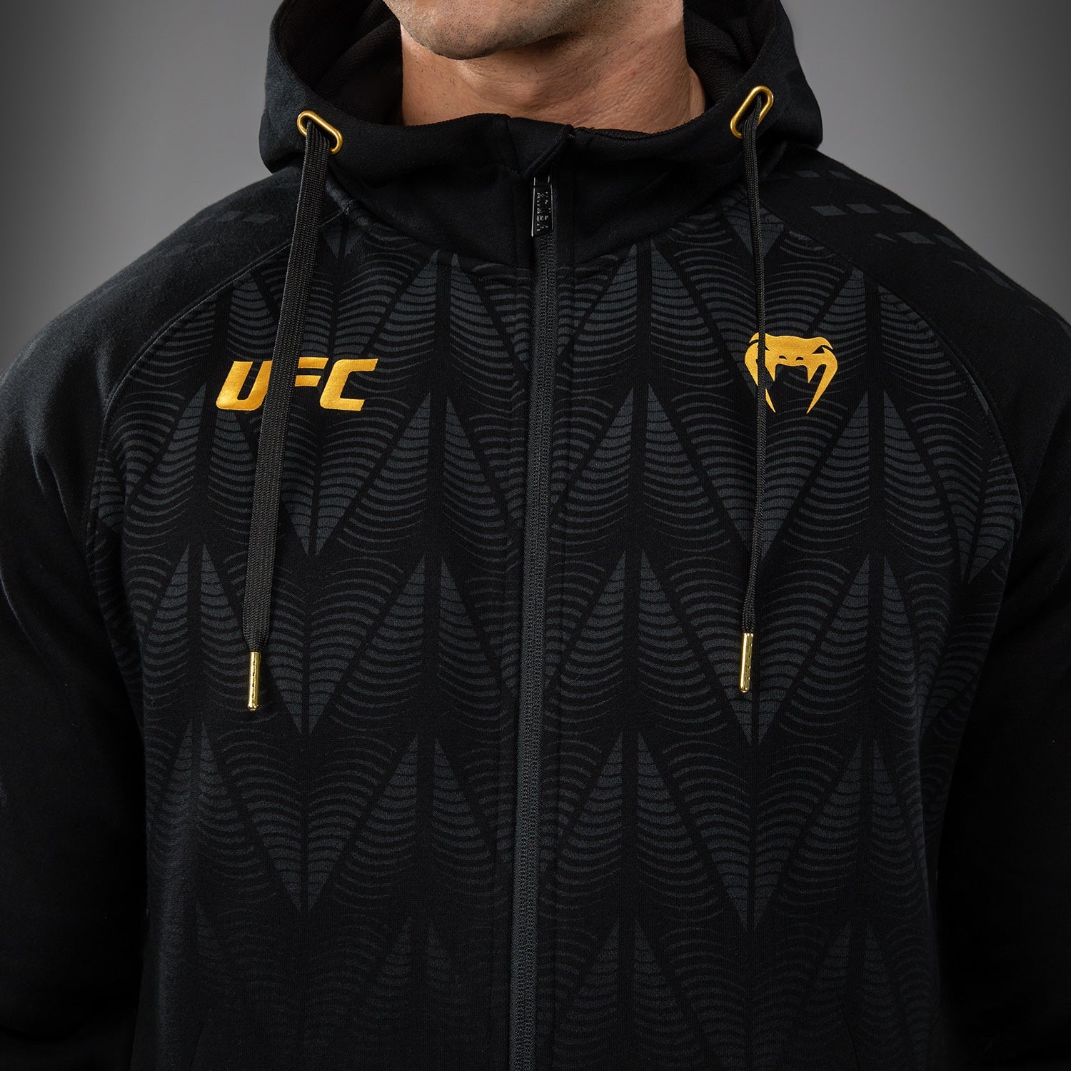 Pánská replika mikiny UFC Zenith by Venum Champion Zip Hoodie