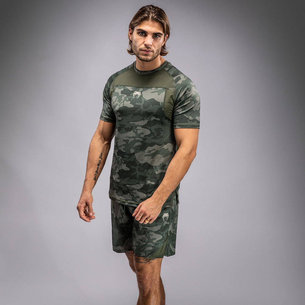 Pánské tričko Venum G-Fit Air Dry-Tech - Army Camo