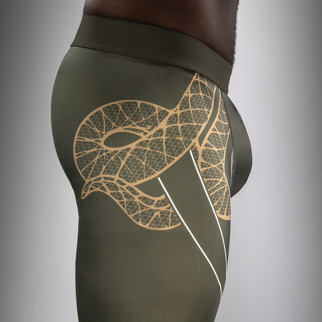 Venum Serpenti Spats - Khaki/Bronzová/Slonová kost