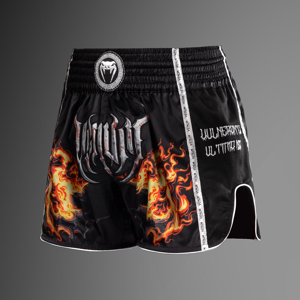 Venum Gladiator 5.0 Muay Thai Šortky - Černá/Neonová oranžová