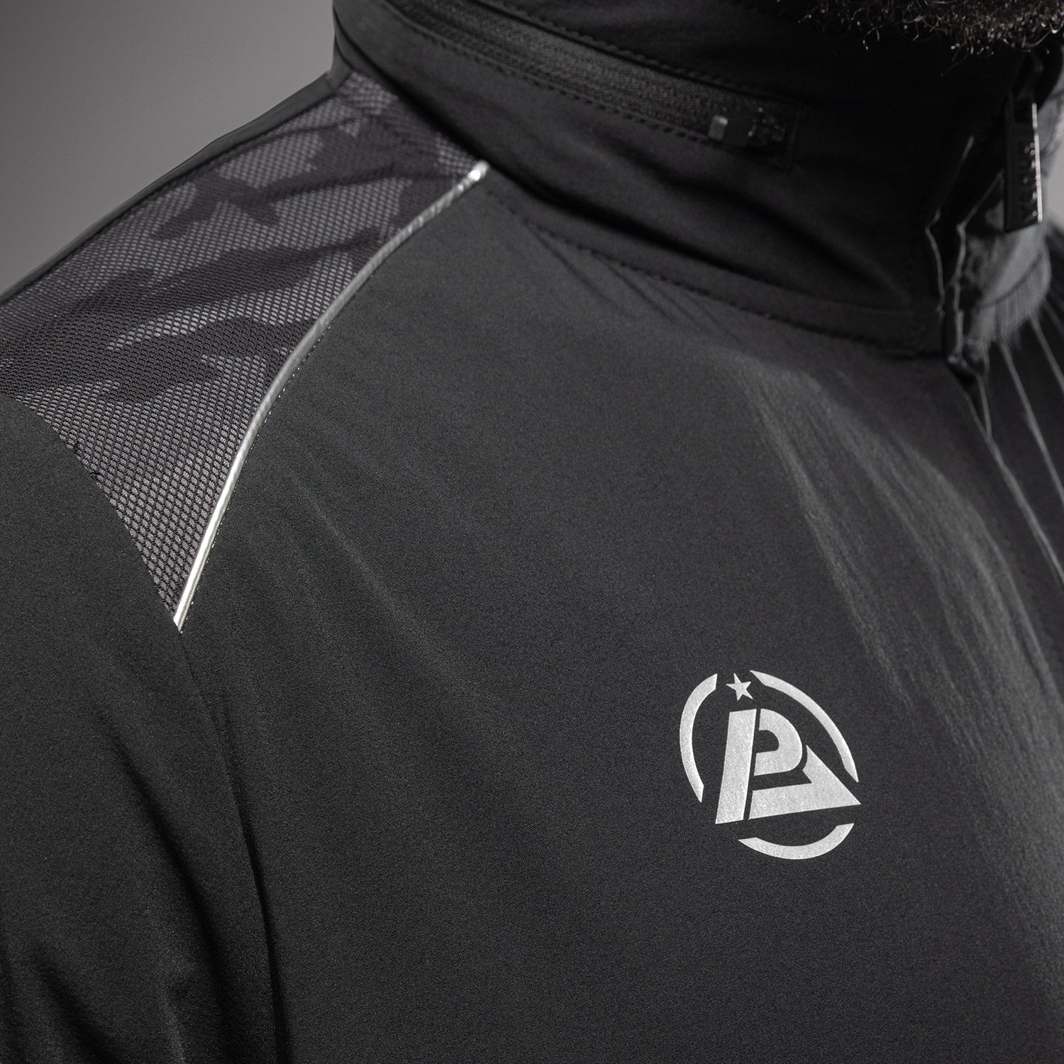 Venum x Polaris S Track Jacket - Černá/Bouřková šedá