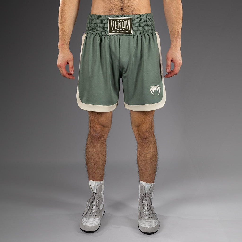 Venum Classic Boxing Shorts - Aqua Green/Ivory