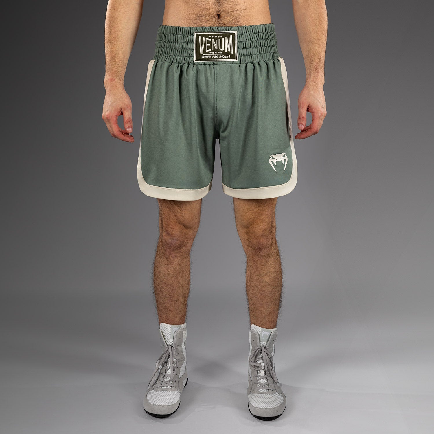 Venum Classic Boxing Shorts - Aqua Green/Ivory