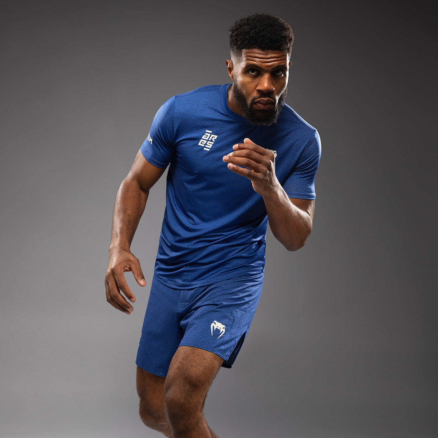 Venum x Ares Pánské tričko Dry-Tech - Královská modř