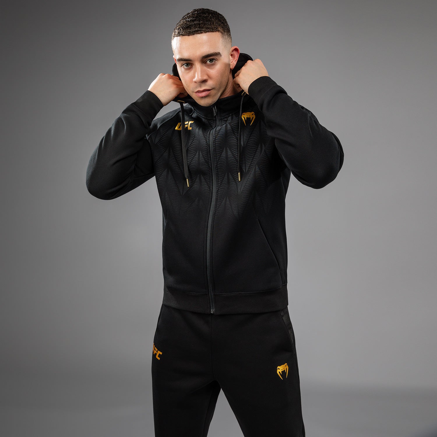 Pánská replika mikiny UFC Zenith by Venum Champion Zip Hoodie