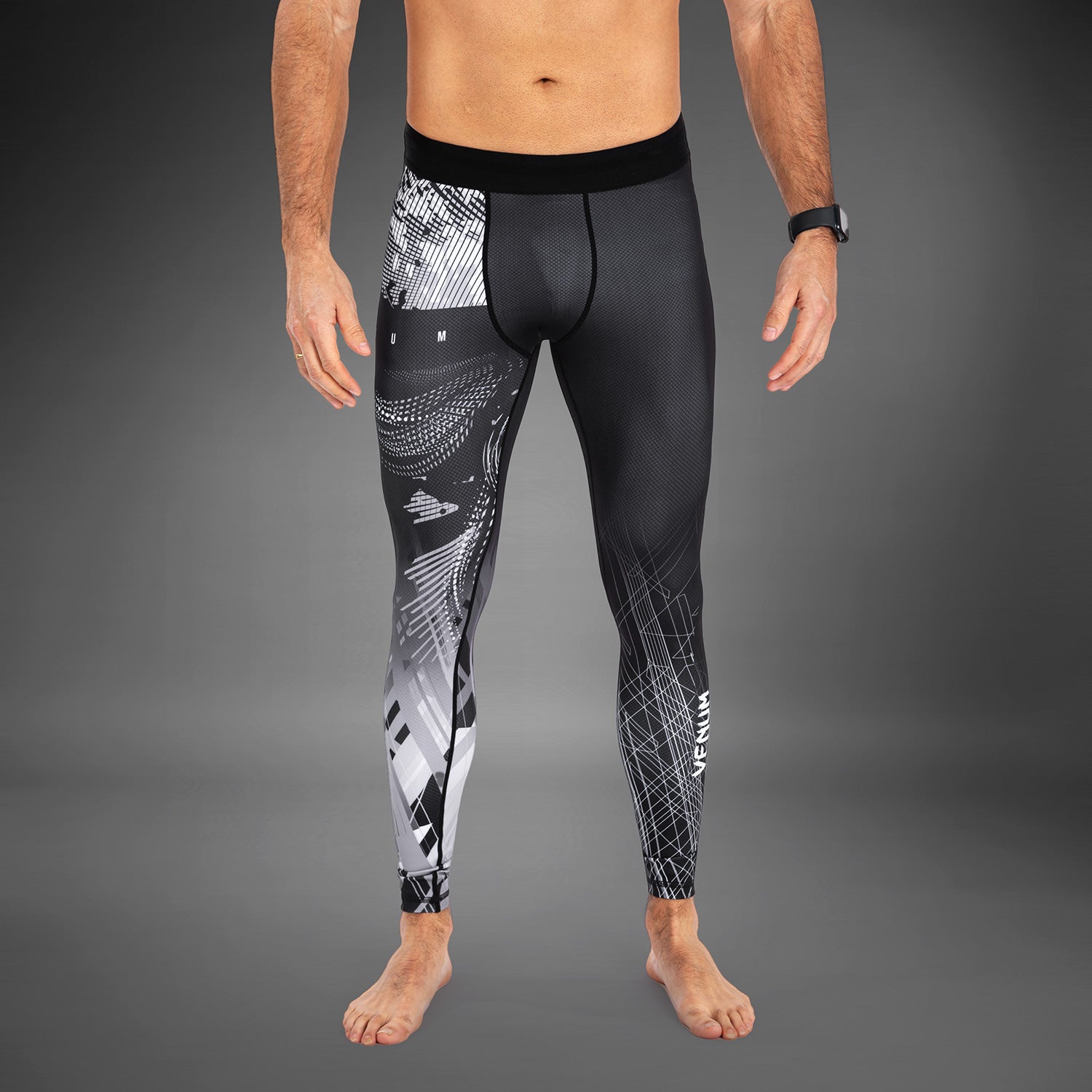Venum Gorilla Jungle Spats - Černá/Bílá