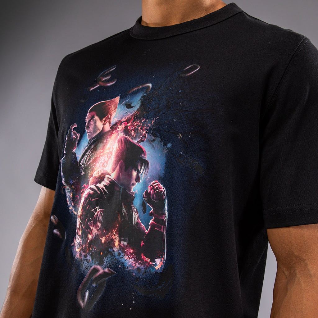 Venum x TEKKEN 8 - Tričko s plakátem - Černá/Bílá