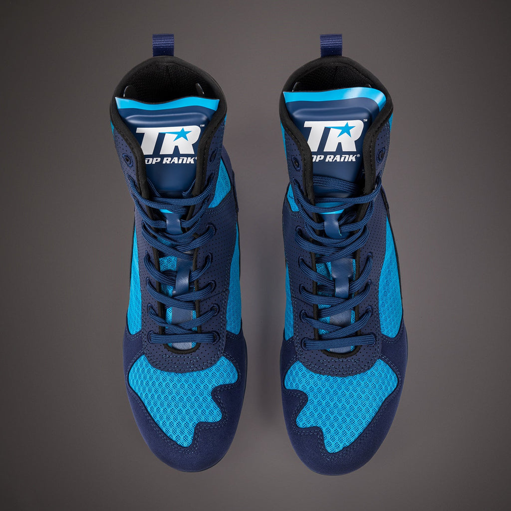 Venum x Top Rank Originální boxerské boty - královská modř