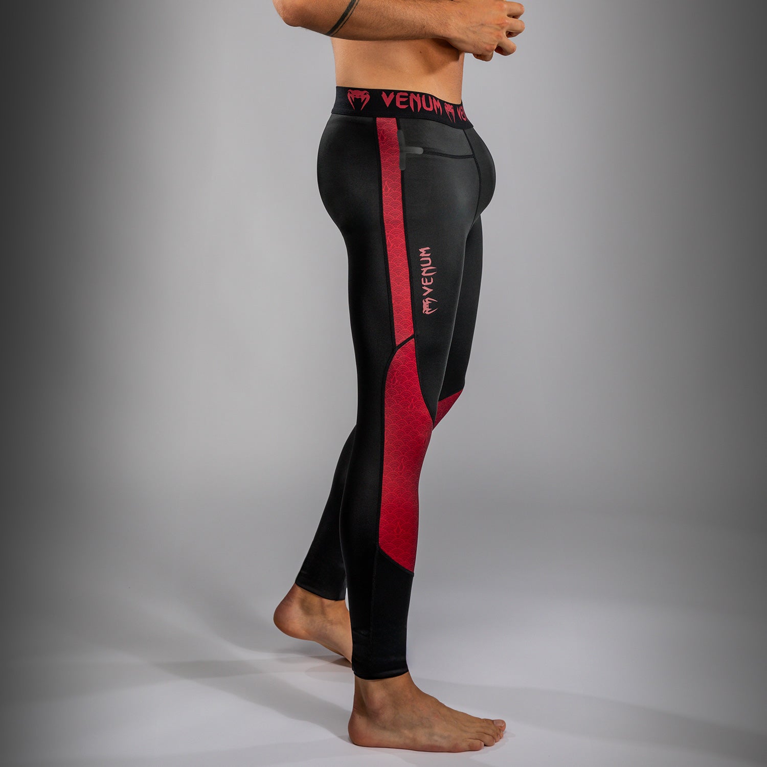 Pánské Spats Venum x Assassin’s Creed Shadows - Vínová/Černá