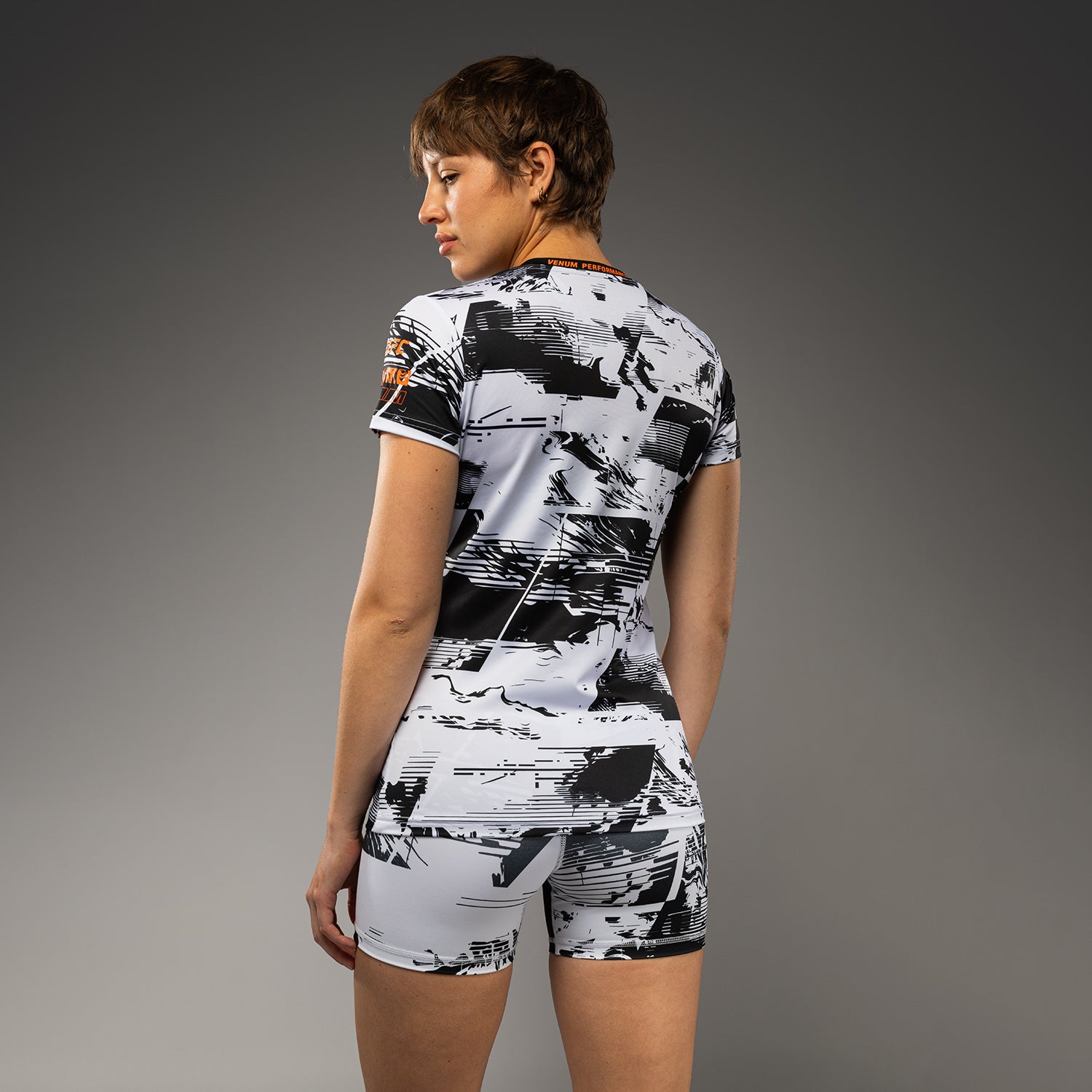 Dámské tričko UFC Zenith by Venum White Authentic Fight Week Performance s krátkým rukávem