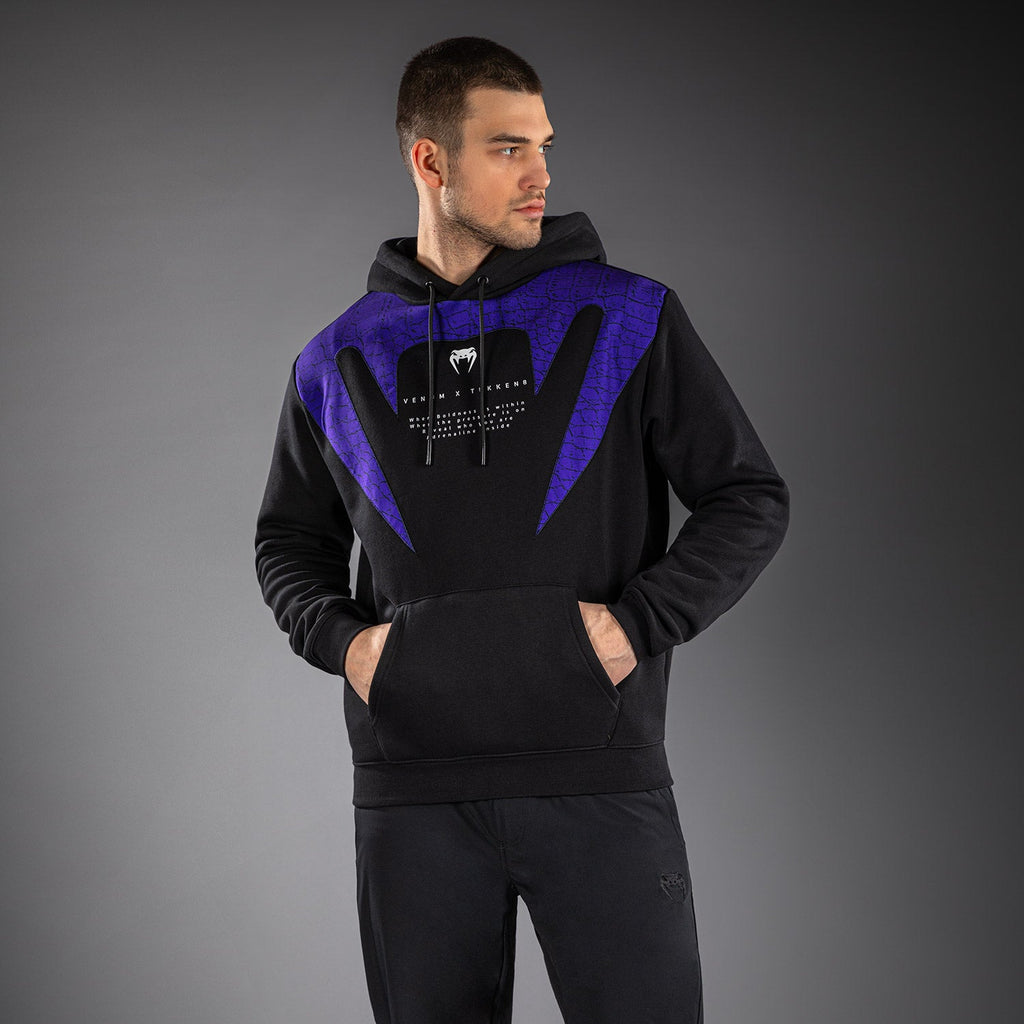 Venum x TEKKEN 8 Mikina s kapucí - Kazuya - Černá/Fialová