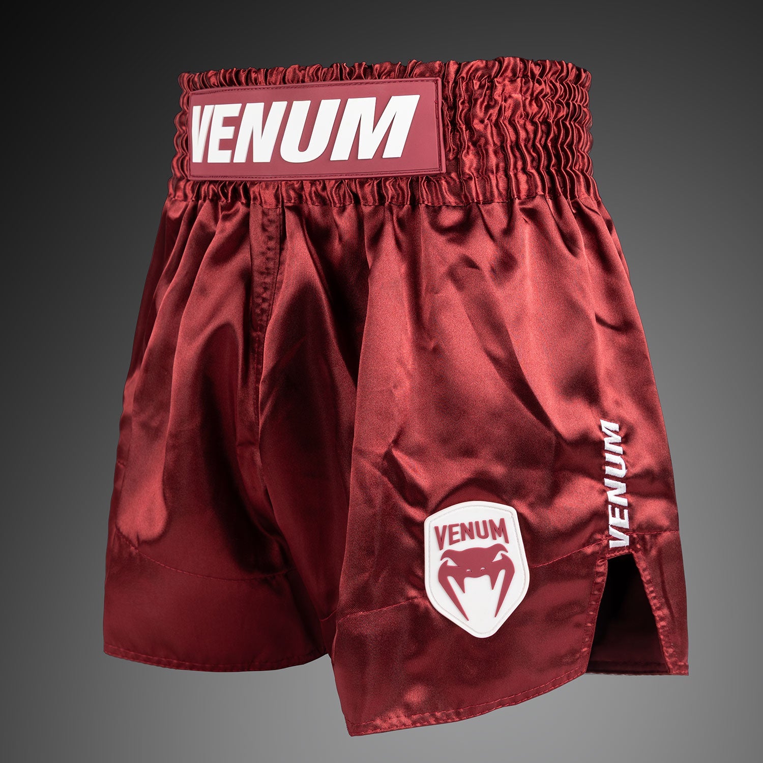 Venum Classic Evo Muay Thai Šortky - Vínová