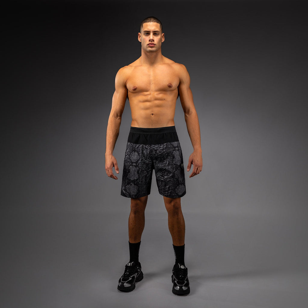 Venum G-Fit Scales Tréninkové kraťasy - Černá/Uhelně šedá