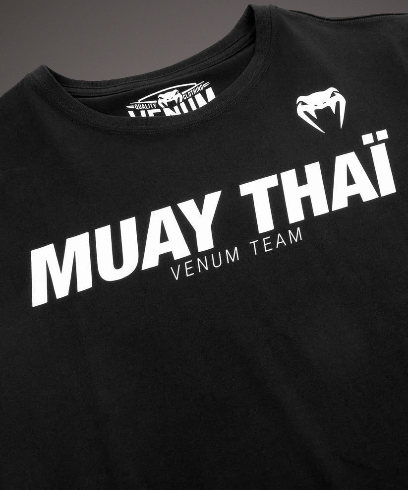 Venum Muay Thai VT Tričko - Černá/Bílá