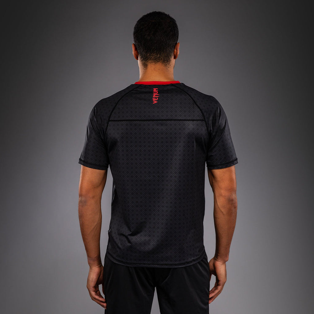 Venum x Roger Gracie Signature Dry Tech T-Shirt - Černá/Červená