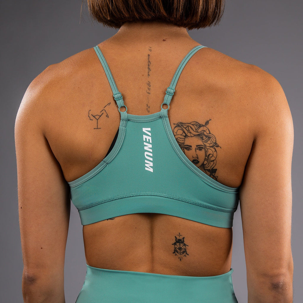 Venum Essential Dámská sportovní podprsenka s nízkou podporou - Aqua Green
