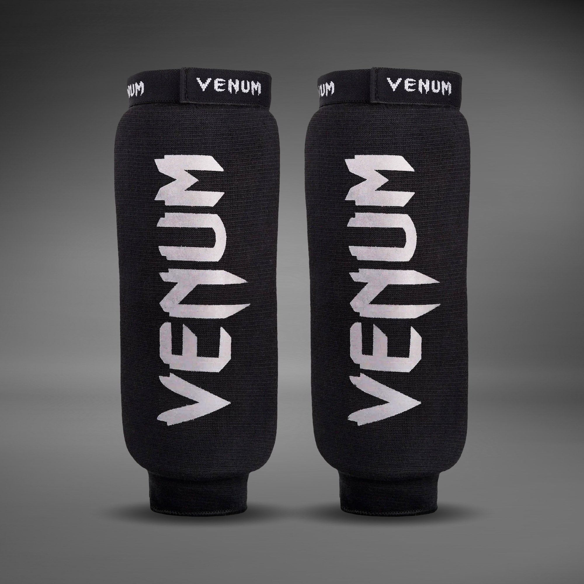 Chrániče holenou kosti bez nánožníku Venum Kontact - Černá