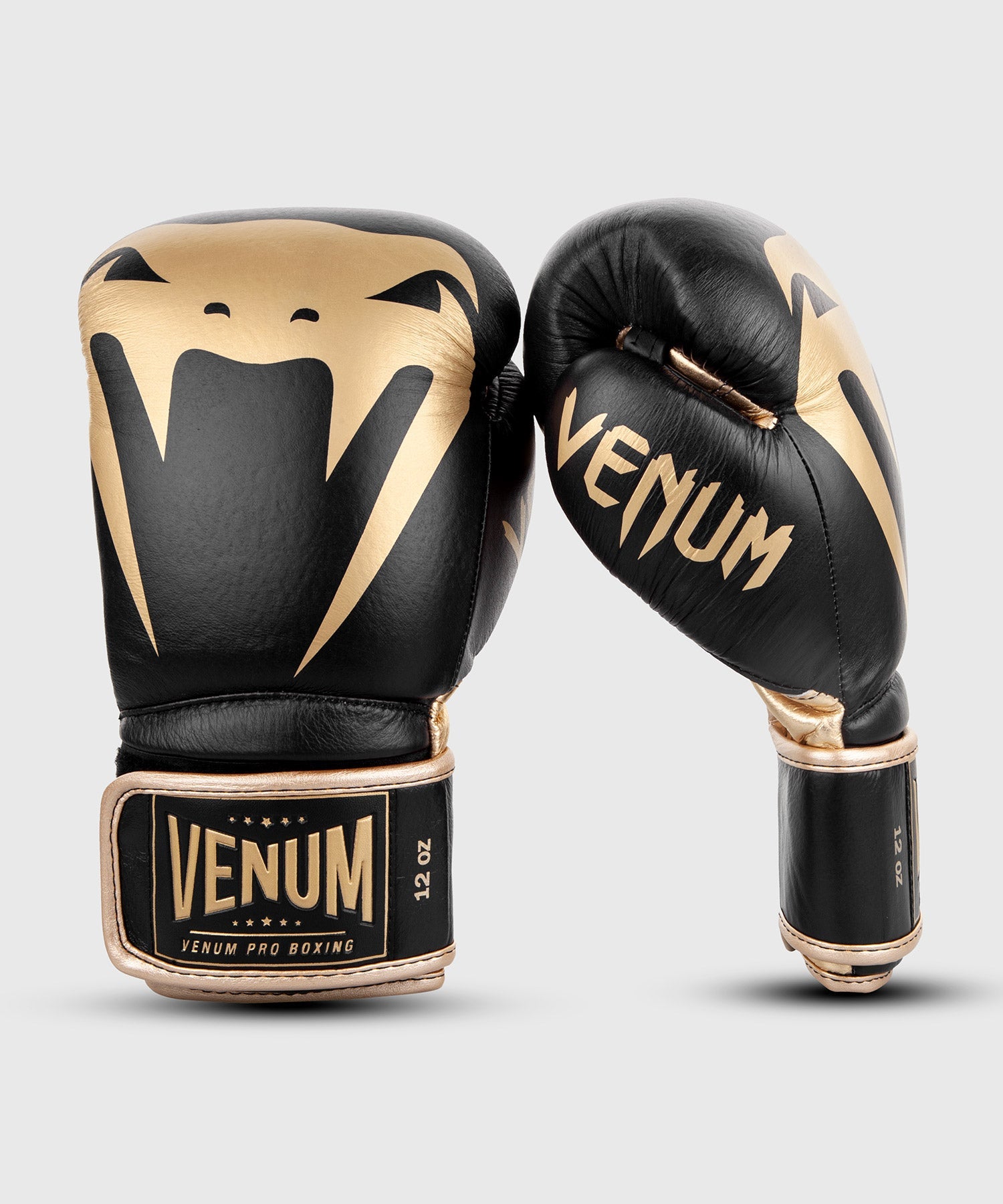 Venum Giant 2.0 Pro Boxerské rukavice na suchý zip - černá/zlatá